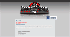 Desktop Screenshot of ironpawfabrication.com